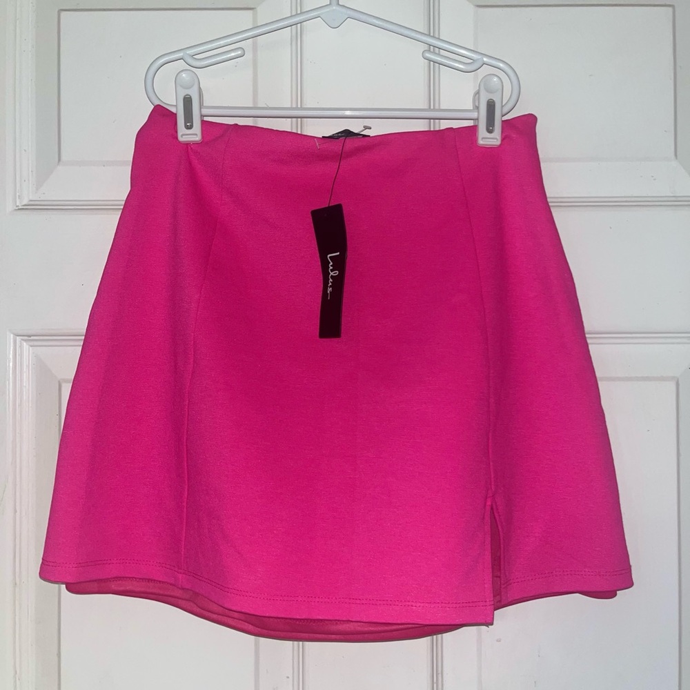 Elegant Pink Skater Circle Skirt